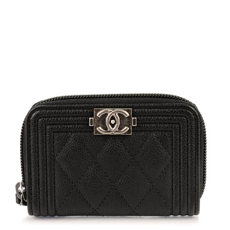 chanel boy zip coin purse|chanel zippy coin purse.